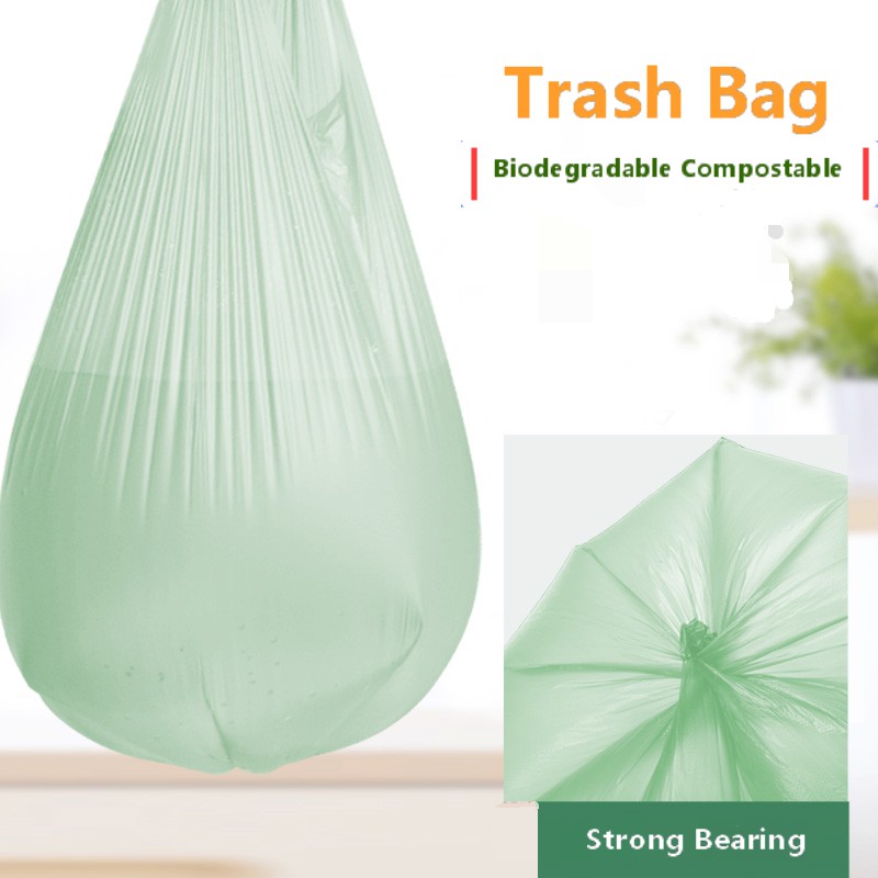 Biodegradable trash bags strong bearing