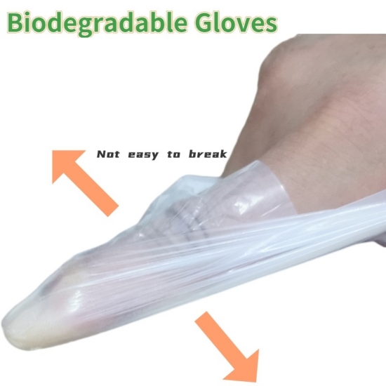 Environmentally Friendly Disposable Plastic Gloves