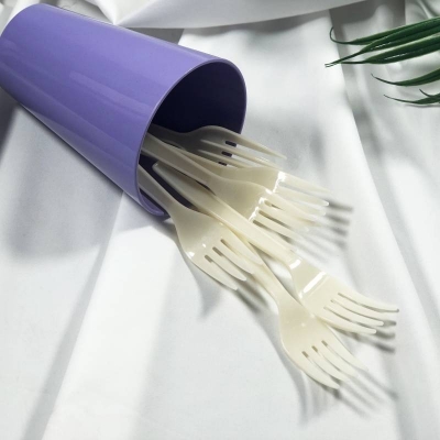 Compostable and Biodegradable Plastic Forks