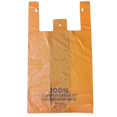 Biodegradable Vest Shopping Bags