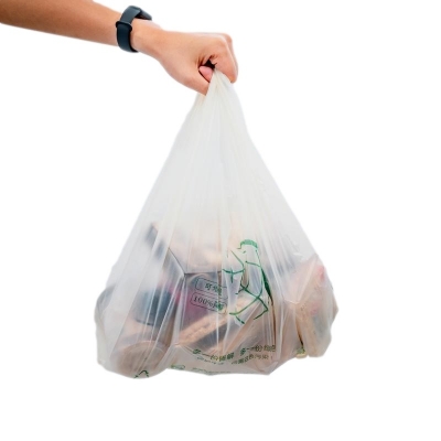 100% Biodegradable Vest Shopping Bags
