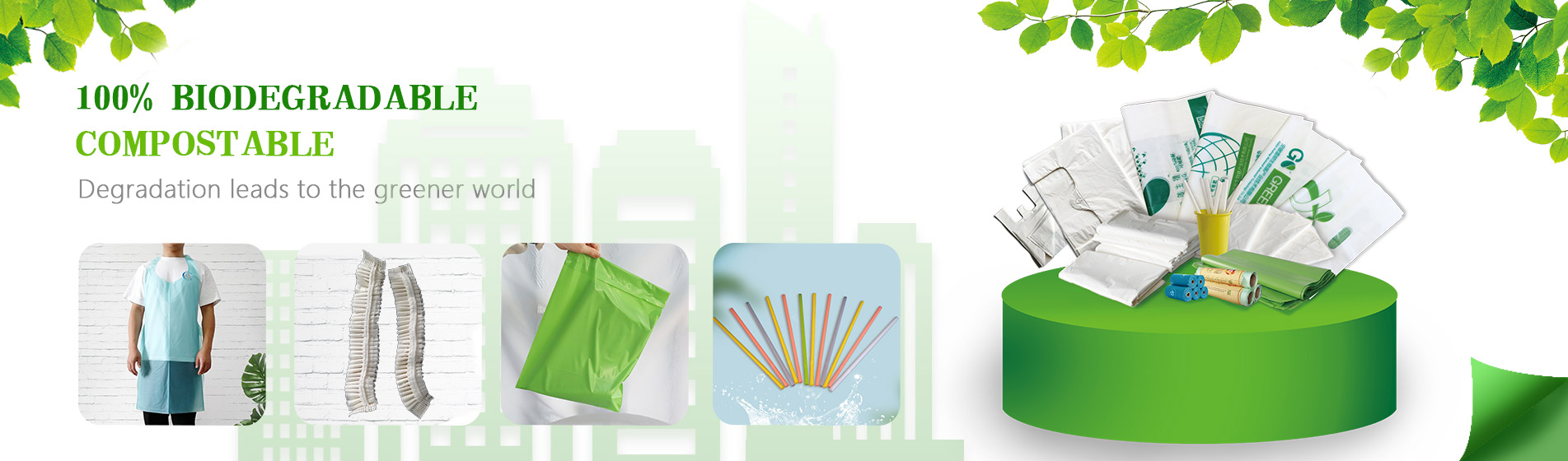100 Biodegradable Plastic Plastic Bags Wholesale