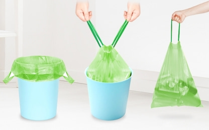 Biodegradable and Compostable Best Drawstring Trash Bags